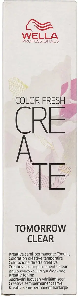 Wella Professionals Color Fresh Create Tomorrow Clear Haarverf 60ml - Zwart
