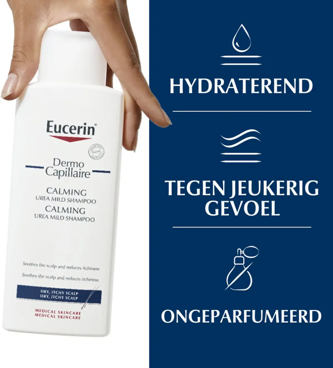 Eucerin DermoCapillaire Kalmerende Shampoo met Urea 250ml