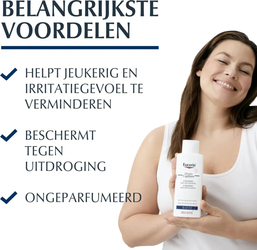 Eucerin DermoCapillaire Kalmerende Shampoo met Urea 250ml