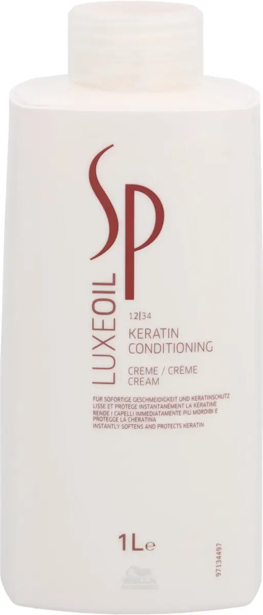 Wella Professionals LuxeOil Keratin Conditioning Creme - Zwart
