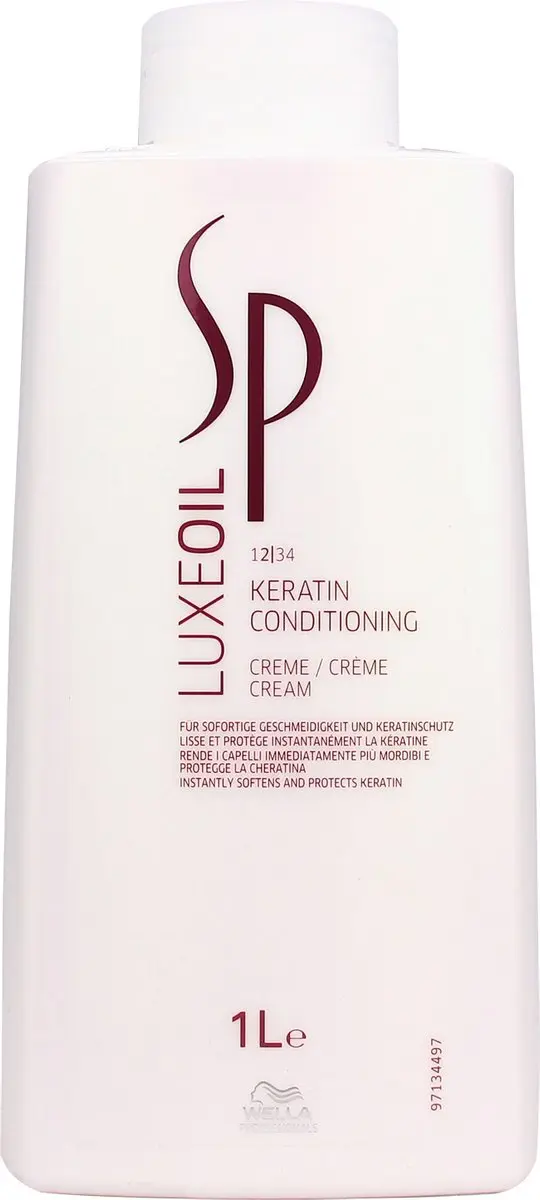 Wella Professionals LuxeOil Keratin Conditioning Creme - Zwart
