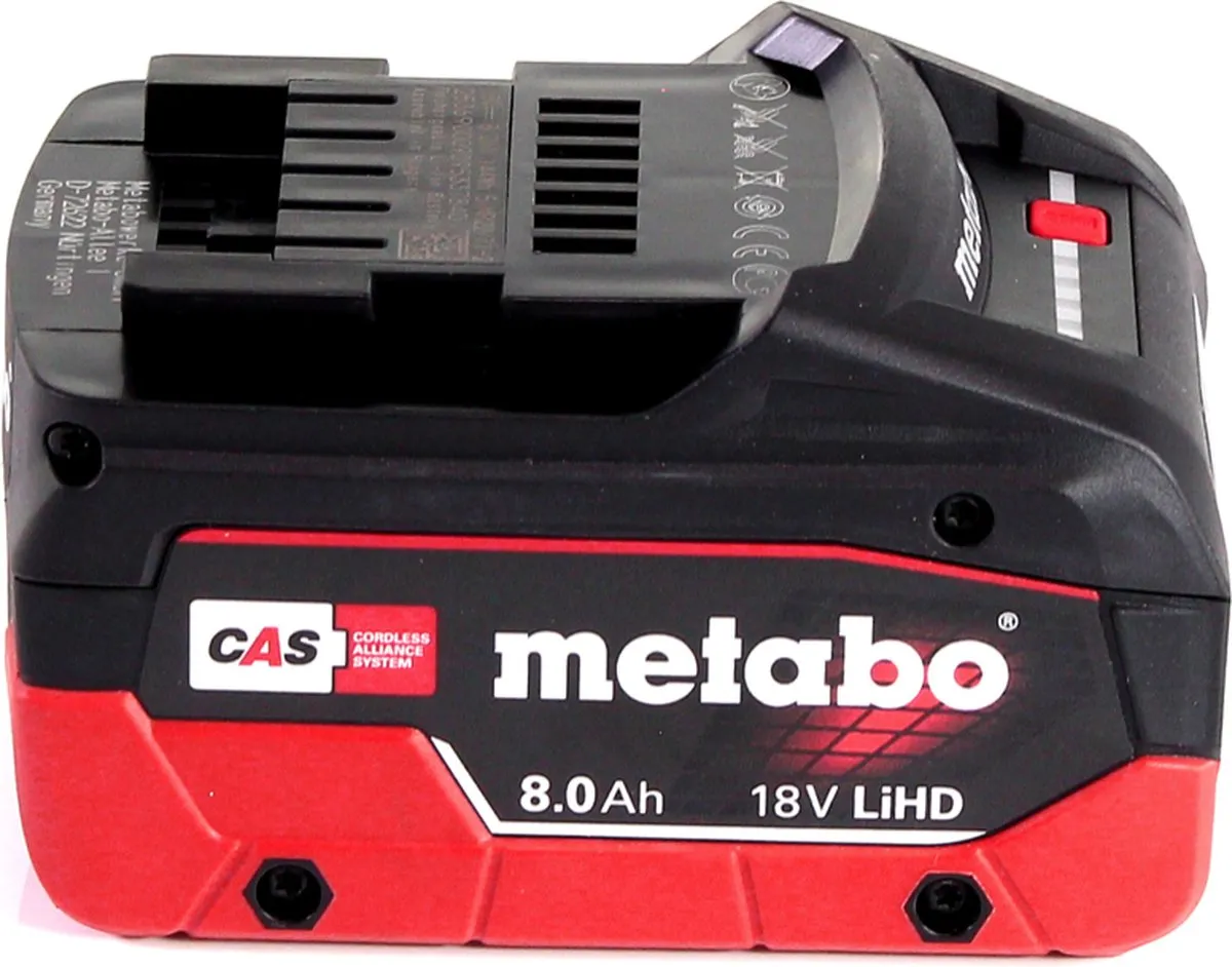 Metabo LiHD 625369000 Accupack 18V 8.0Ah - 2 Stuks
