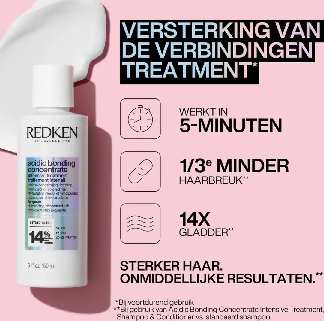 Redken Acidic Bonding Concentrate Pre-Treatment Masker 150ml - afbeelding 2 van 6