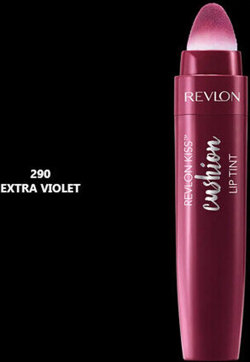 Revlon Kiss Cushion Lip Tint 290 Extra Violet - 4.4 ml - afbeelding 6 van 6