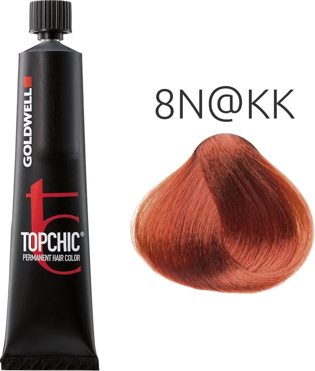 Goldwell Topchic Haarverf 8N@KK - 60ml - Permanent