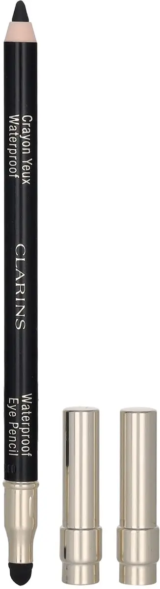 Clarins Waterproof Pencil Intense Black - 3 gr - afbeelding 6 van 6