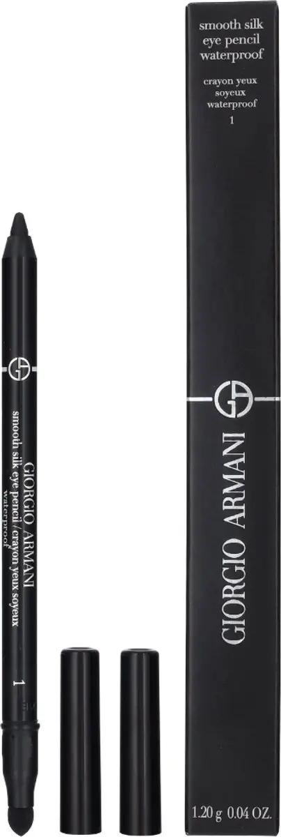 Armani Waterproof Smooth Silk Eye Pencil 3ml - #01 Black - afbeelding 6 van 6