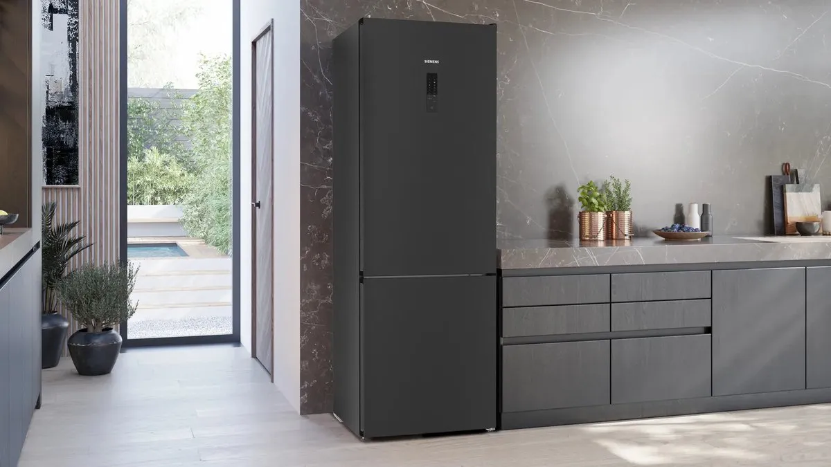 Siemens iQ300 KG49NXXDF Koel-vriescombinatie 440L - Zwart - afbeelding 6 van 6
