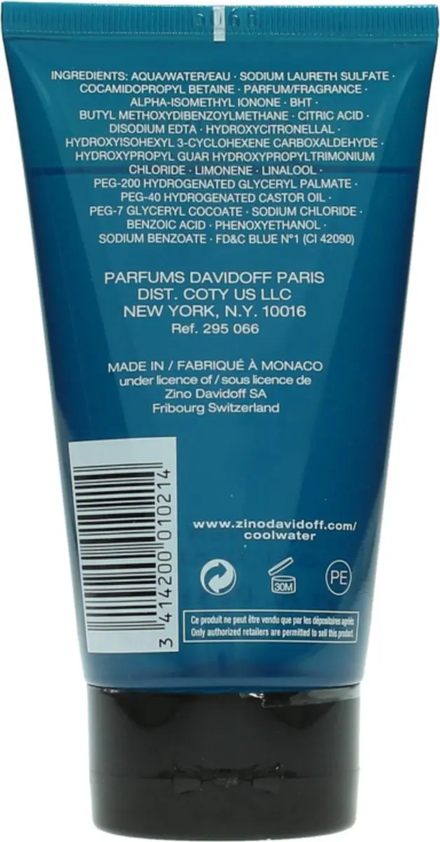 Davidoff Cool Water Man Douchgel 150ml