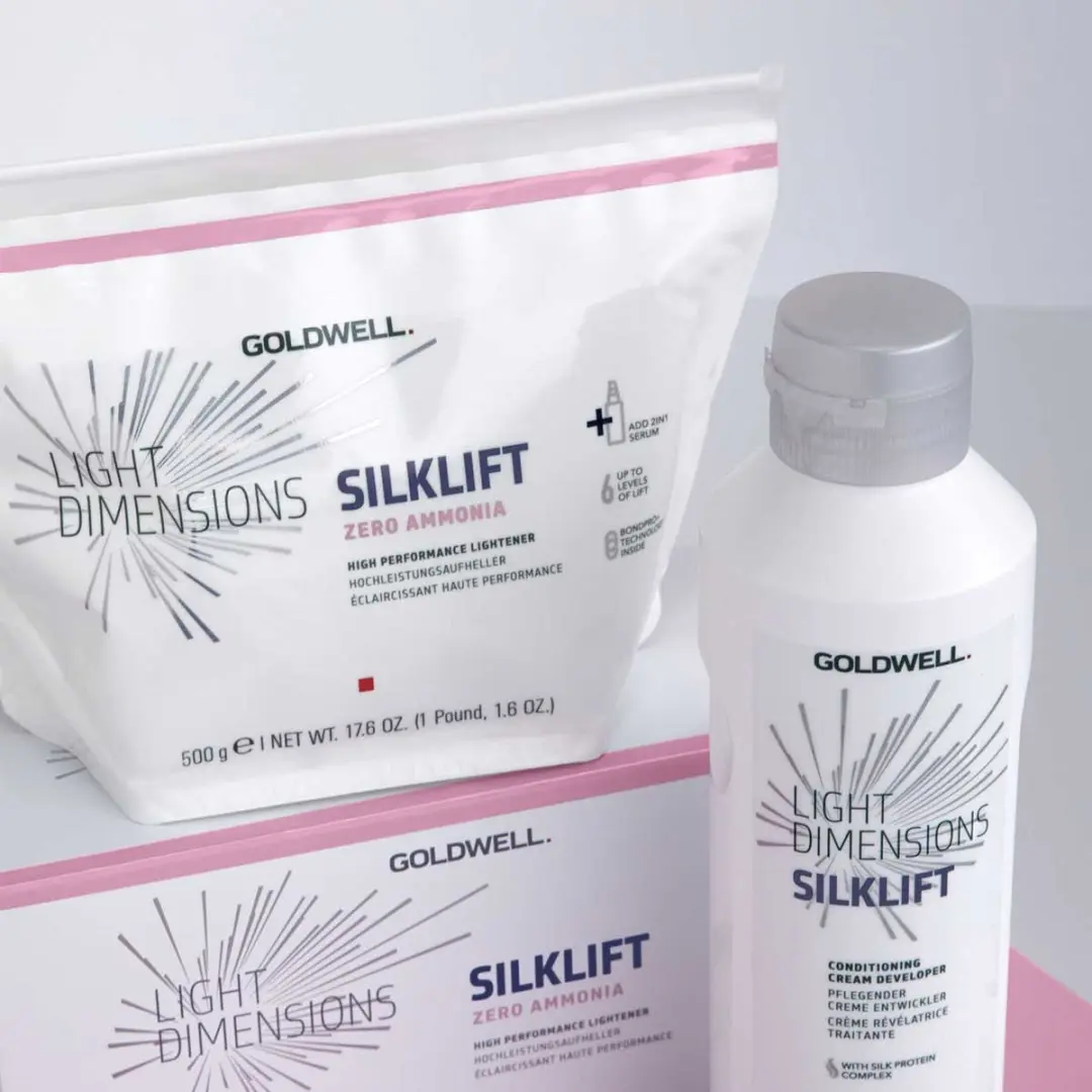Goldwell Silk Lift Control Lightener Zero Ammonia 500g - Lime