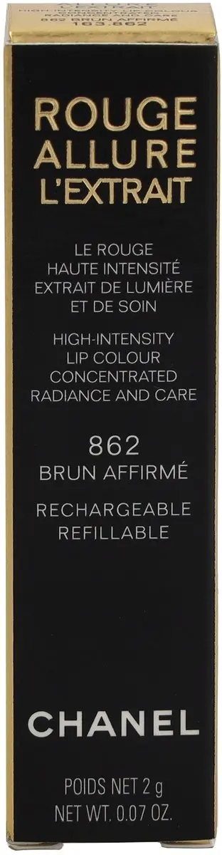 Chanel Rouge Allure L'Extrait Lipstick #862 Brun Affirme - 3ml
