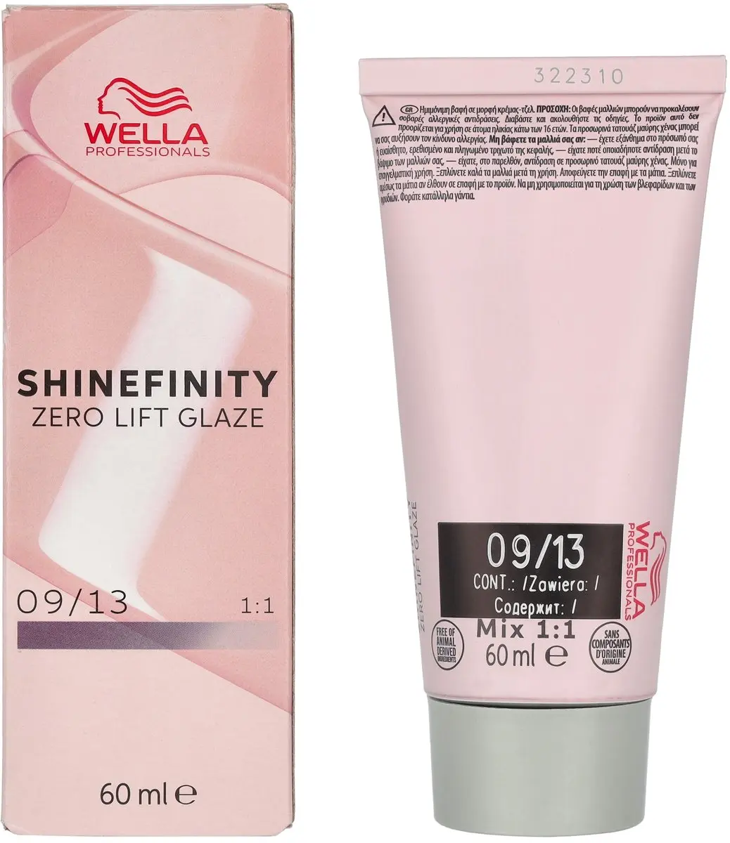 Wella Professionals ShineFinity 09/13 Haarverf 60ml - Roze - afbeelding 6 van 6