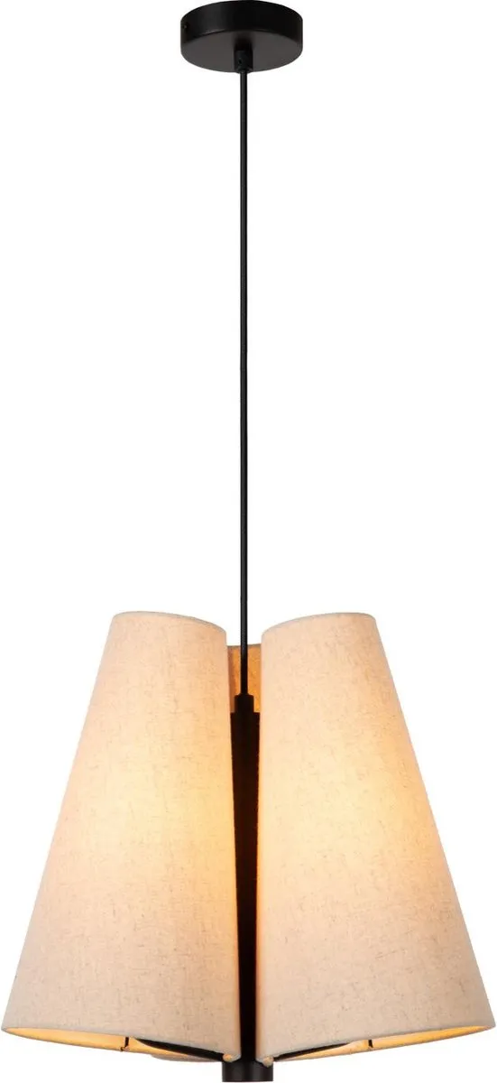 Lucide Gregory Hanglamp Ø34cm - 3xE27 - Beige