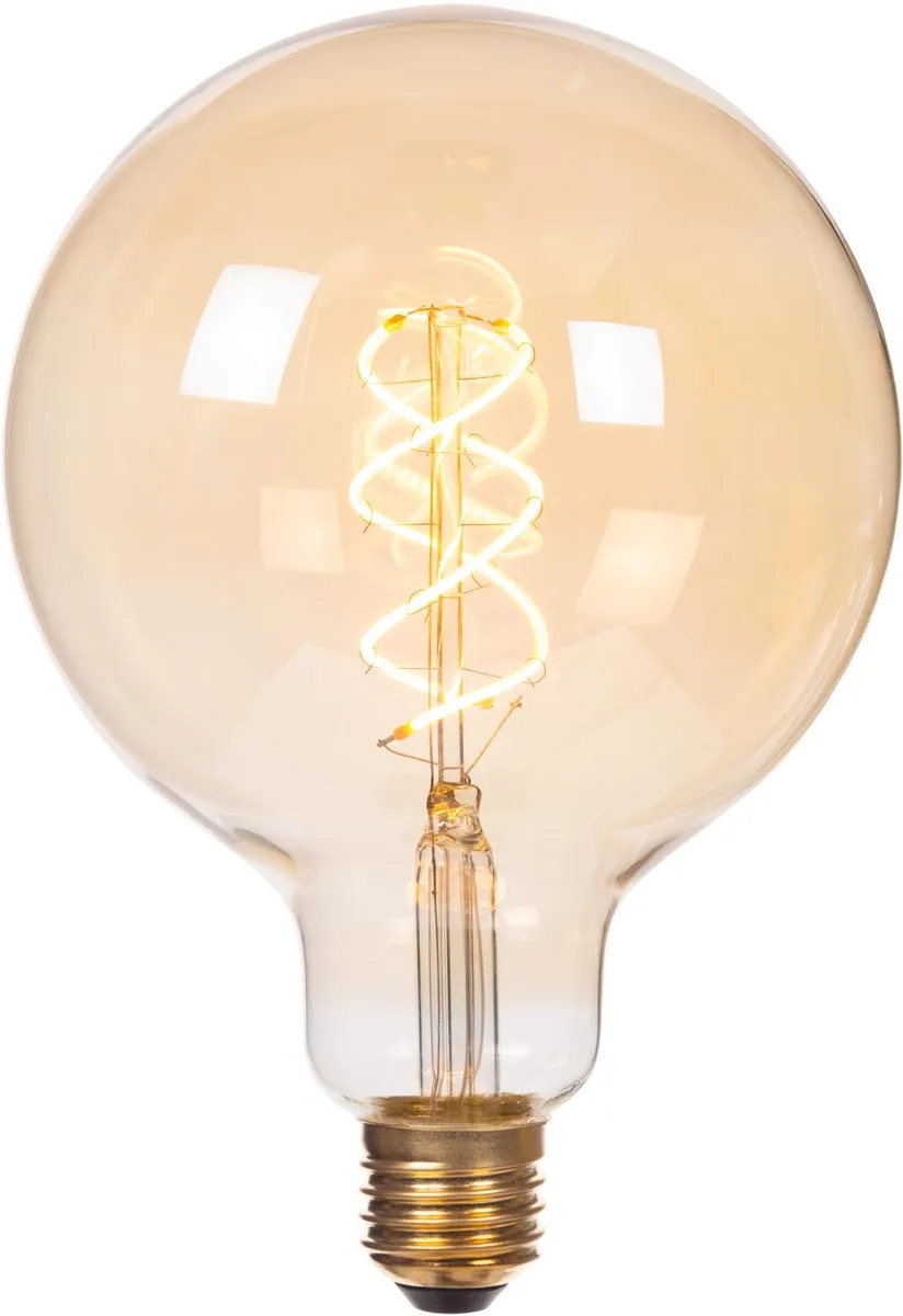 Lucide G125 LED Filamentlamp 4,9W 2200K - Amber