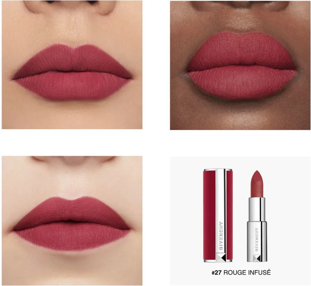 Givenchy Le Rouge Deep Velvet N27 Lipstick - ROUGE - afbeelding 6 van 6