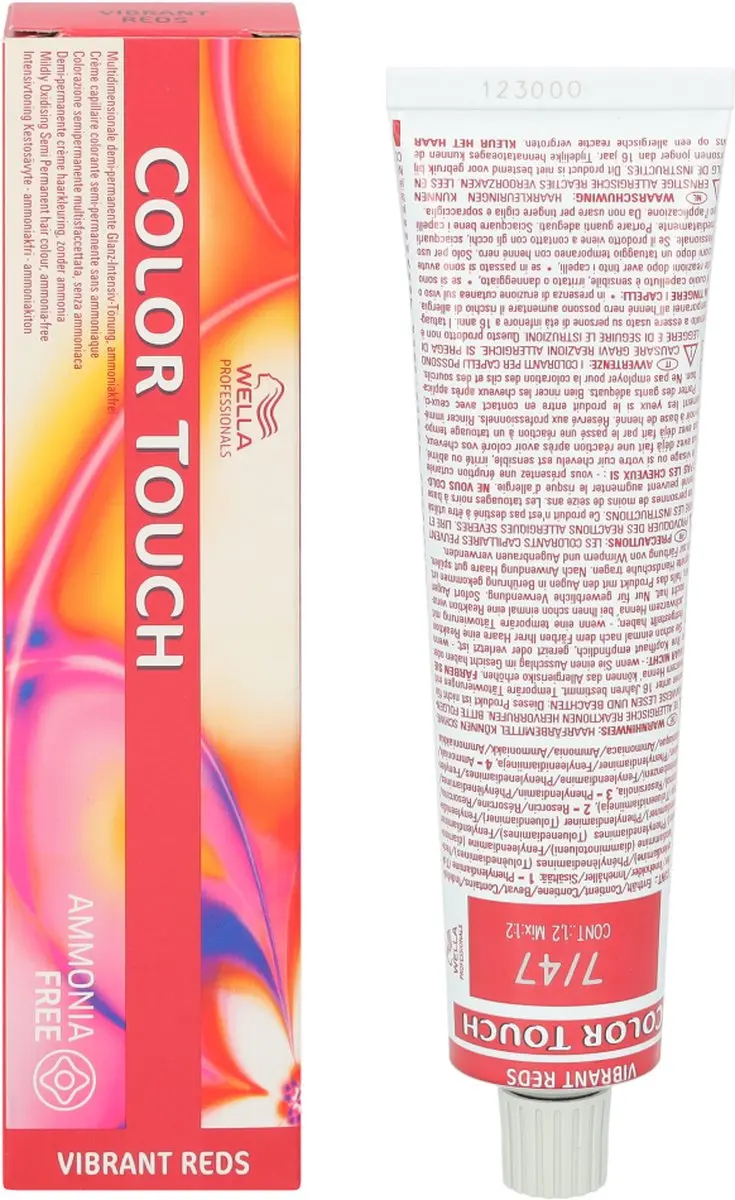 Wella Professionals Color Touch 7/47 Vibrant Reds Haarverf 60ml