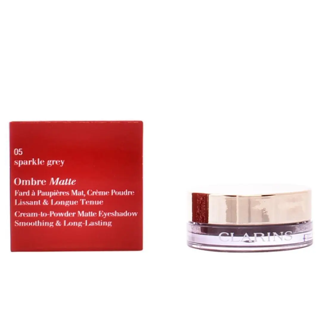 Clarins Ombre Matte Eyeshadow 05 Sparkle Grey - 7g