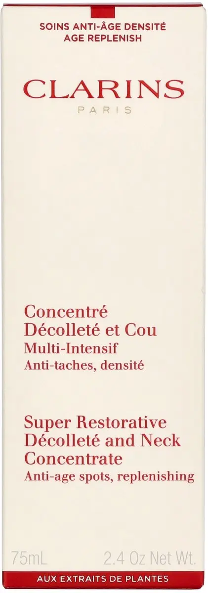 Clarins Super Restorative Décolleté & Neck Concentrate 75ml