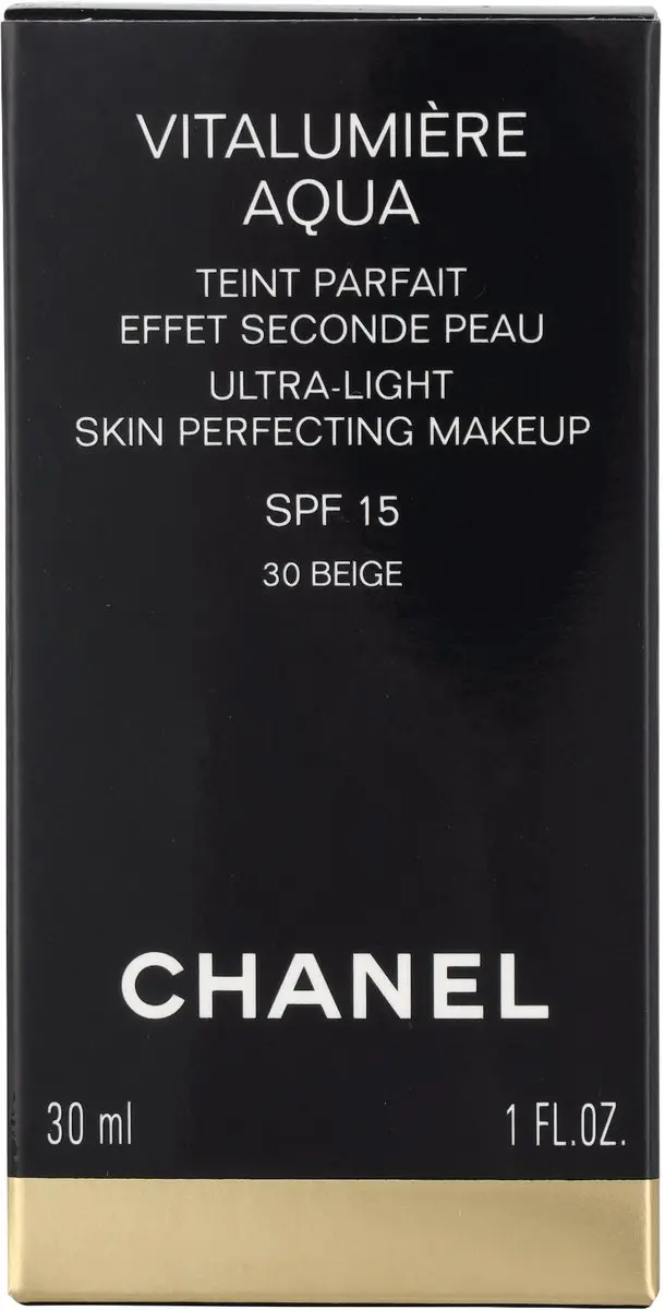 Chanel Vitalumiere Aqua Foundation 30 Beige - 30ml