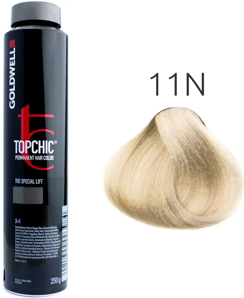 Goldwell Topchic Depot Bus 11N Permanent Haarkleuring 150ml - 4 Stuks