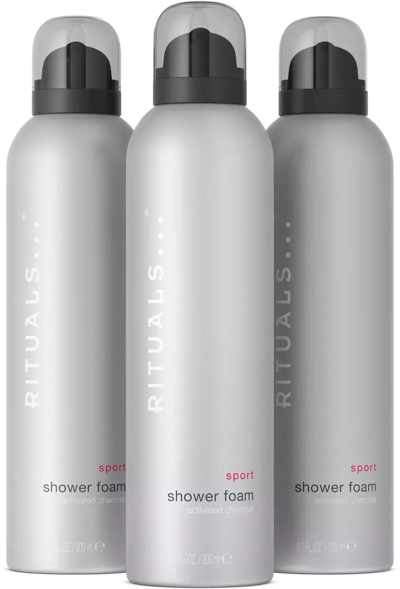 Rituals Sport Doucheschuim 600ml - 3x200ml