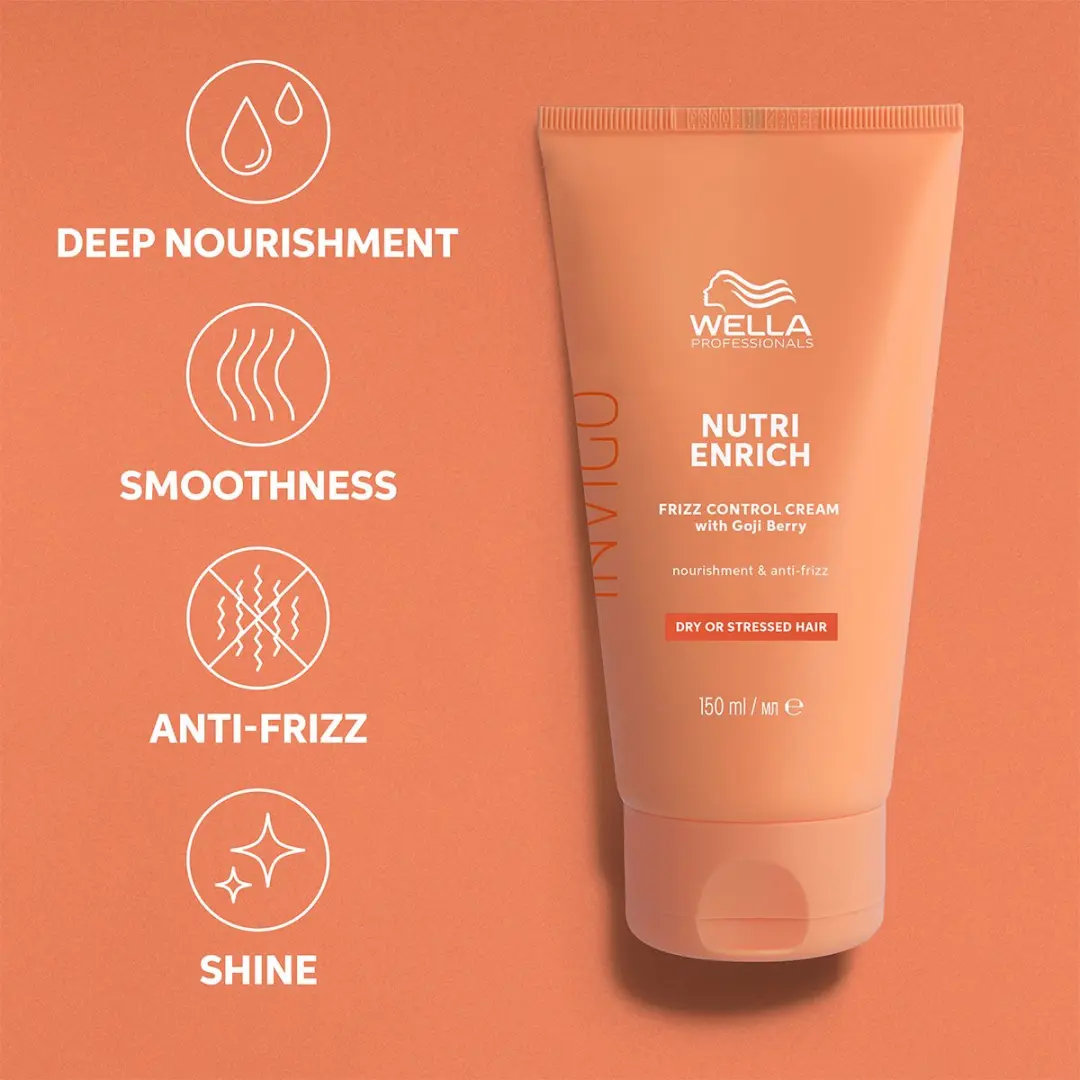Wella Professionals Invigo Nutri Enrich Frizz Control Haarcreme 150ml - afbeelding 6 van 6