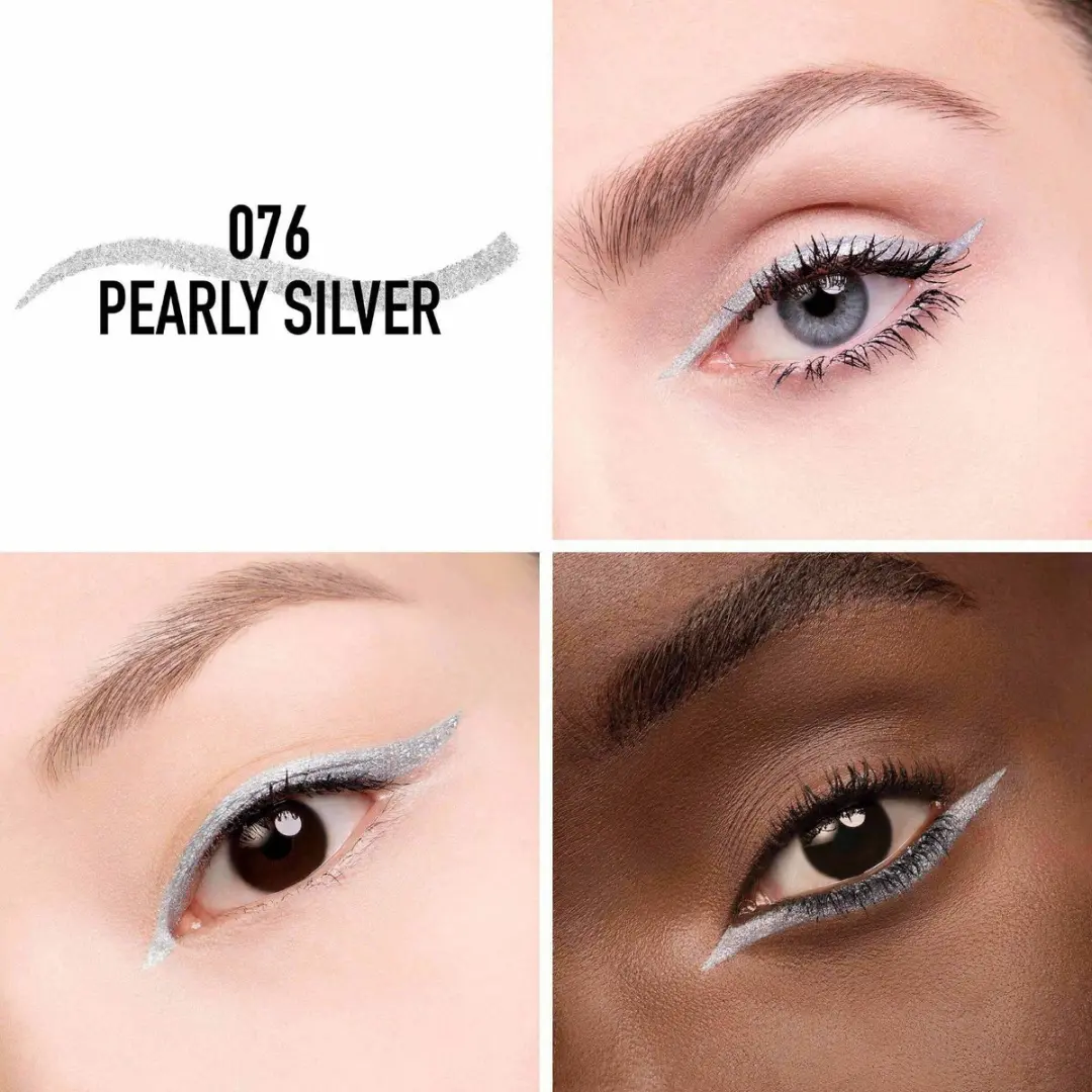 Dior Diorshow 24H Stylo Intense Waterproof Eyeliner - #076 Pearly Silver
