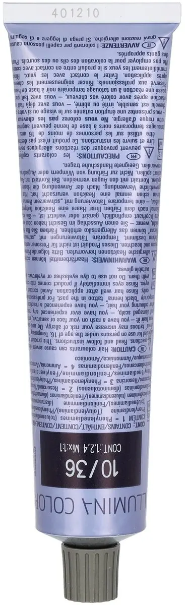 Wella Professionals Illumina Color 10/36 Haarverf 150ml - Zwart