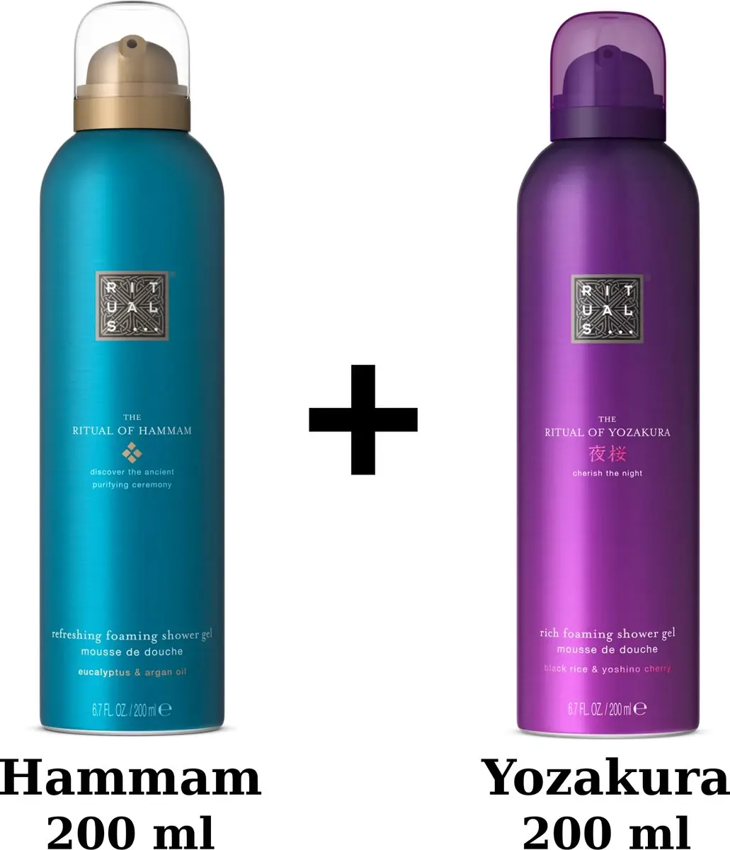 Rituals Hammam & Yozakura Douchegels Duo