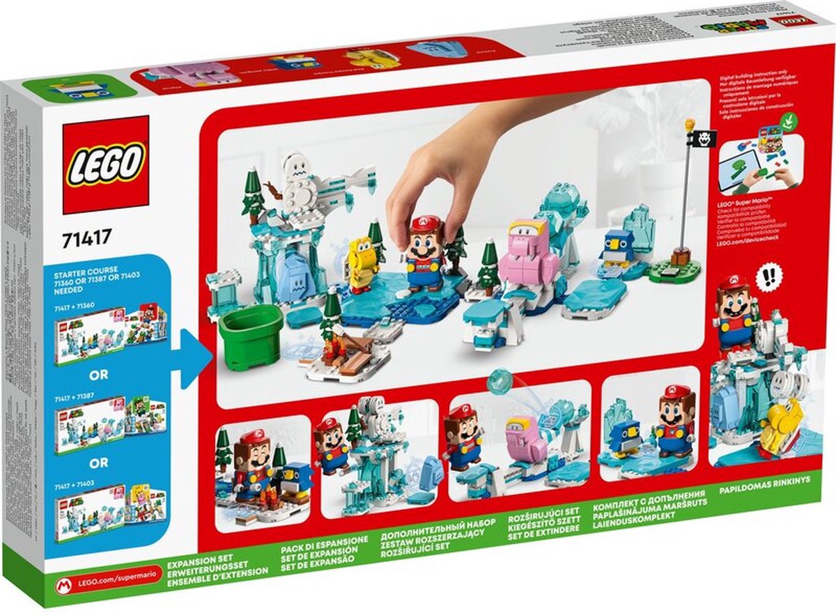 LEGO Super Mario Uitbreidingsset: Fliprus' sneeuwavontuur - 71417
