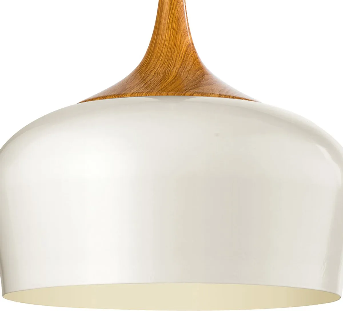 Eglo Obregon Hanglamp - Ø350mm - Creme/Eik