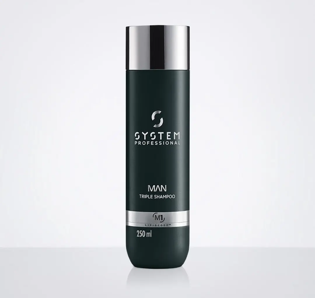 Wella Professionals System Professional Man Triple Shampoo 250ml - afbeelding 6 van 6