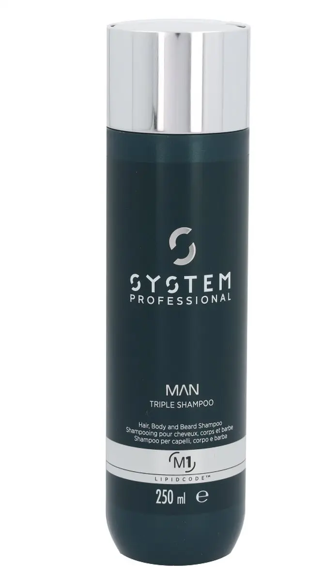 Wella Professionals System Professional Man Triple Shampoo 250ml
