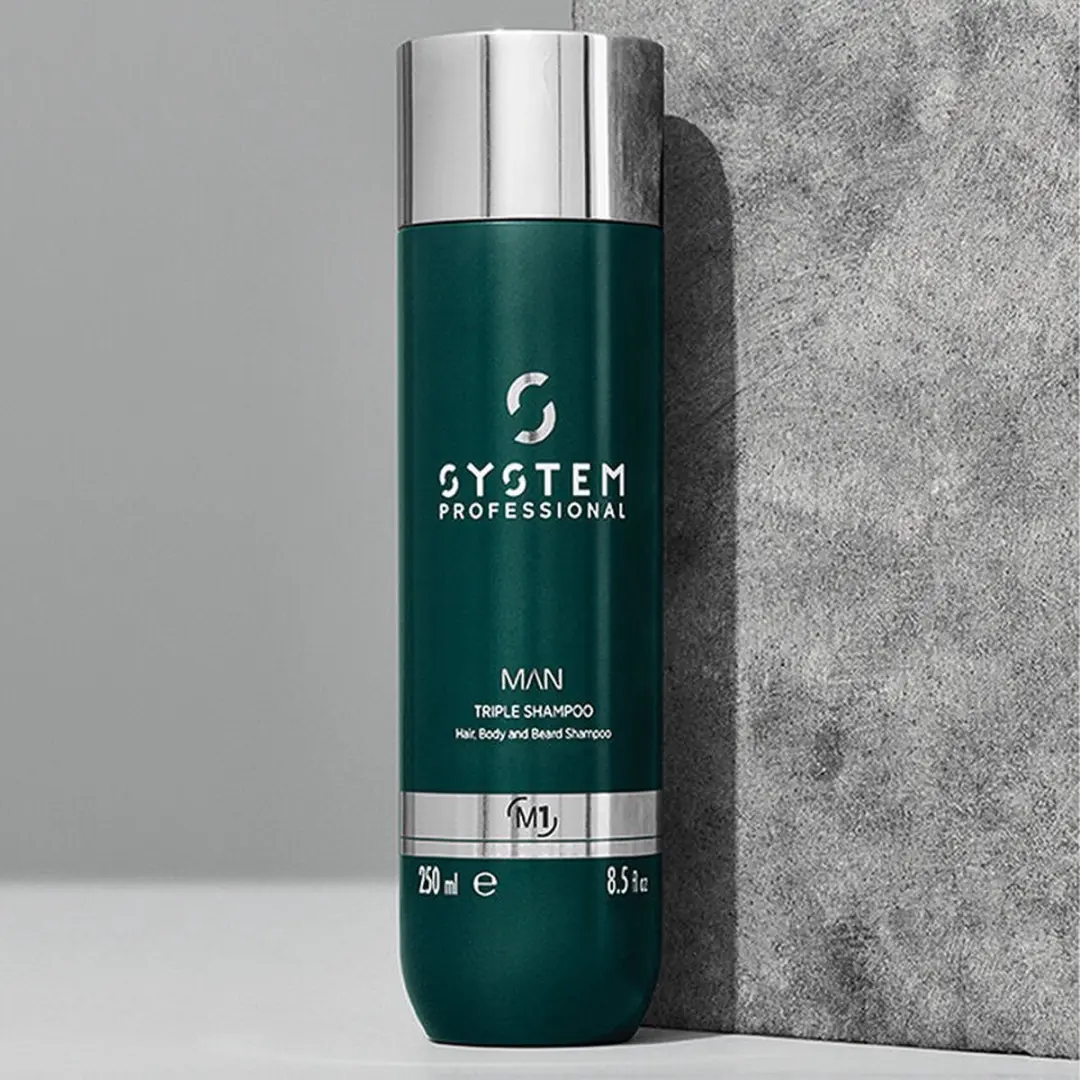 Wella Professionals System Professional Man Triple Shampoo 250ml