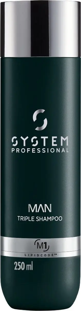 Wella Professionals System Professional Man Triple Shampoo 250ml