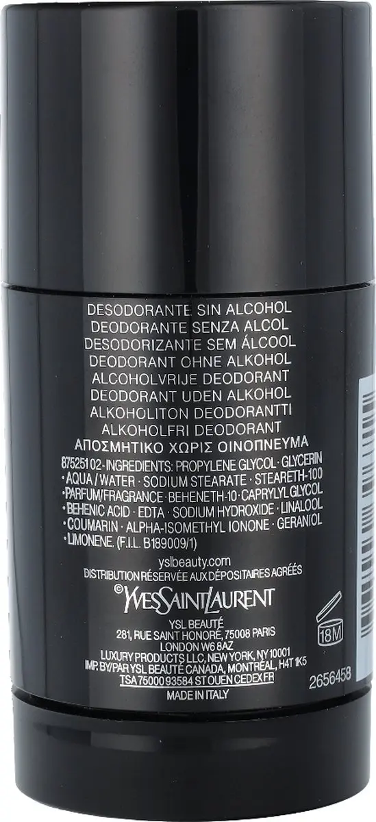 Yves Saint Laurent La Nuit de L'Homme Deo Stick 75ml
