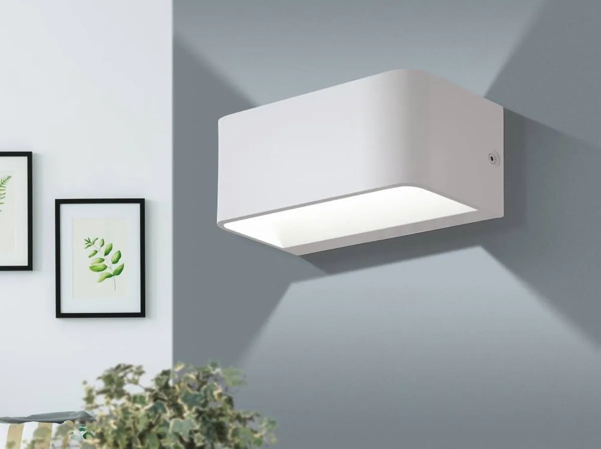 Eglo Sania 4 Wandlamp 20cm - Wit