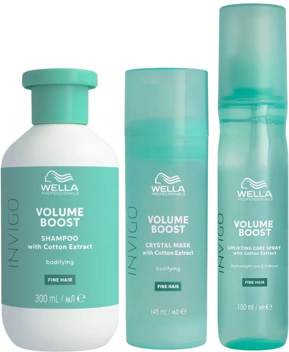 Wella Professionals Invigo Volume Boost Luxe Set - Masker & Shampoo