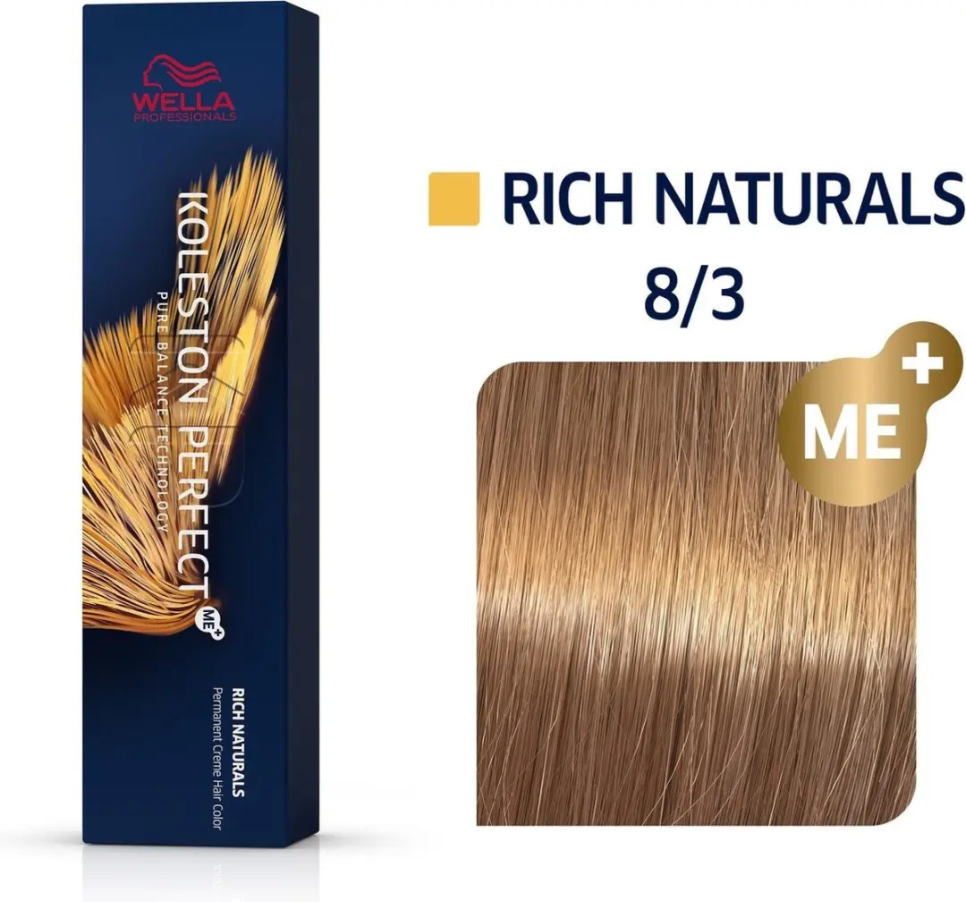 Wella Professionals Koleston Perfect Me+ 8/3 Haarverf 60ml