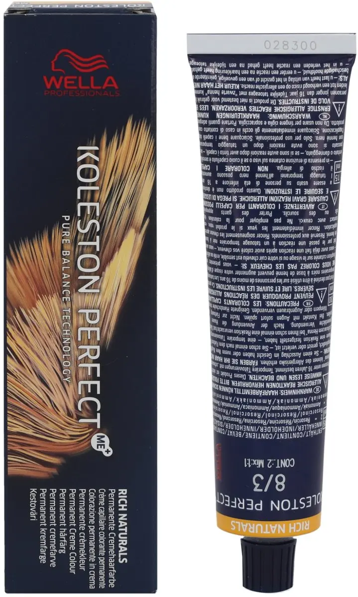 Wella Professionals Koleston Perfect Me+ 8/3 Haarverf 60ml