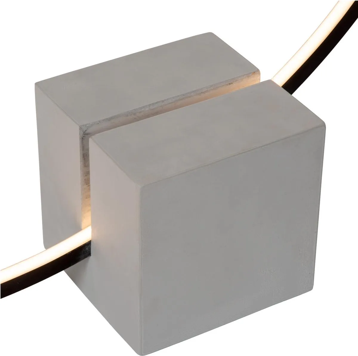 Lucide CIRKELIS Tafellamp Ø83cm - LED 24W 3000K - Zwart