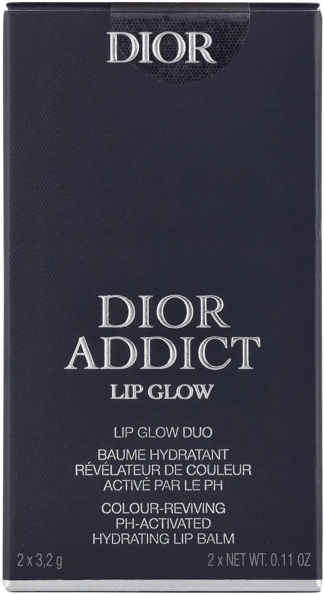 Dior Addict Lip Glow Duo Set - 6,4g (2x3,2g) - #001 Pink/#012 Rosewood