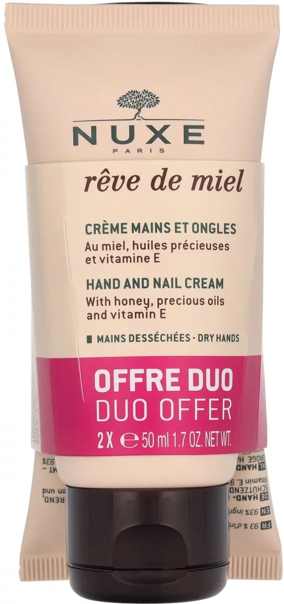 Nuxe Reve De Miel Hand & Nail Cream Duo