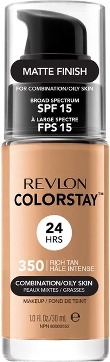 Revlon Colorstay Foundation 350 Rich Tan - 30ml