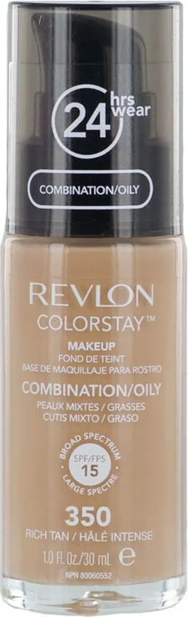 Revlon Colorstay Foundation 350 Rich Tan - 30ml