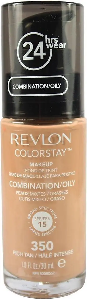 Revlon Colorstay Foundation 350 Rich Tan - 30ml