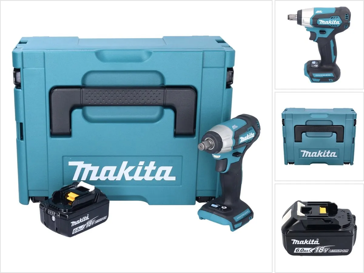 Makita DTW 181 G1J Slagmoersleutel 18V 210Nm