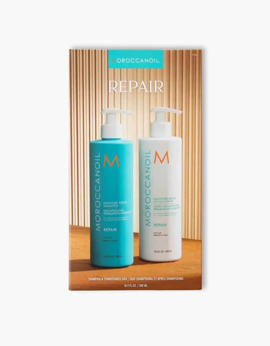 Moroccanoil Moisture Repair Duo 500ml - Conditioner & Shampoo