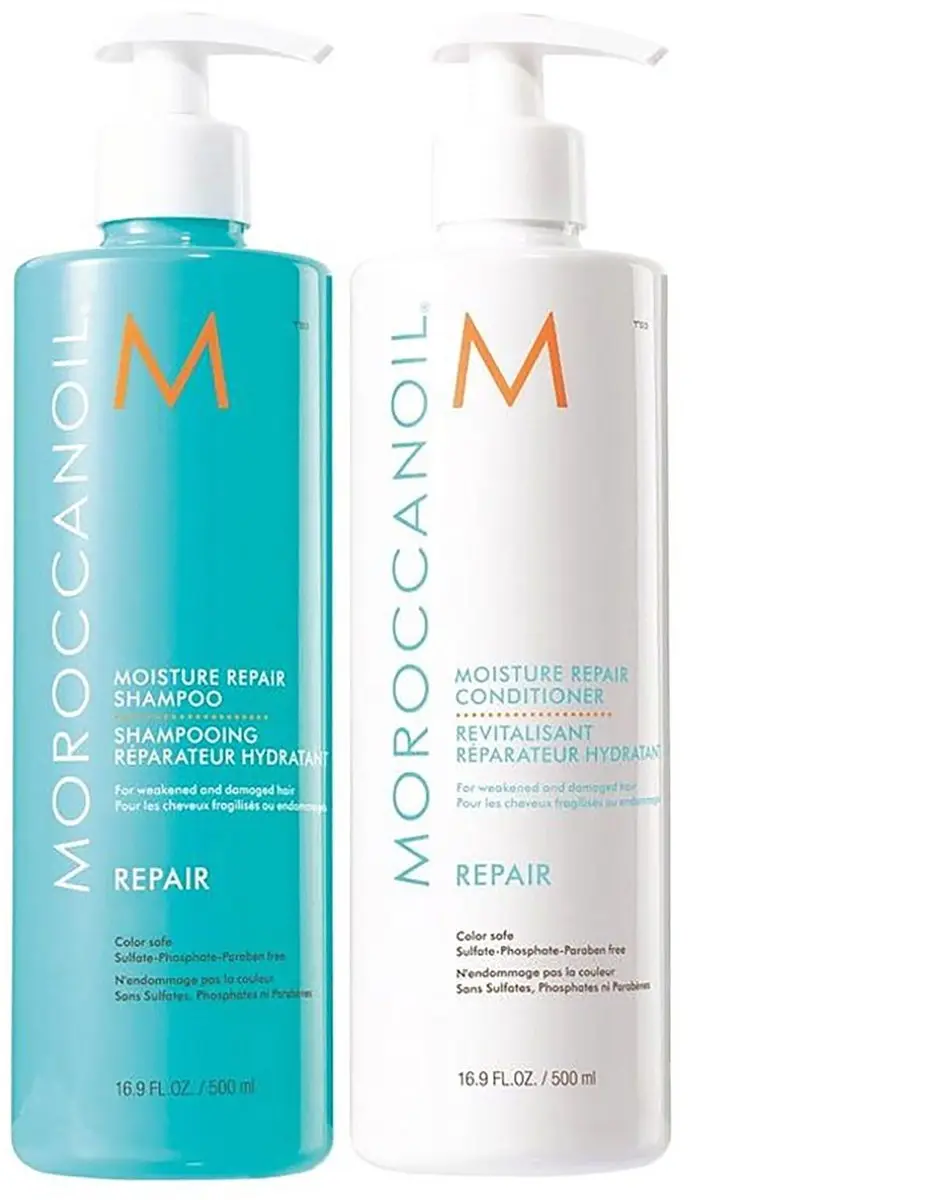 Moroccanoil Moisture Repair Duo 500ml - Conditioner & Shampoo