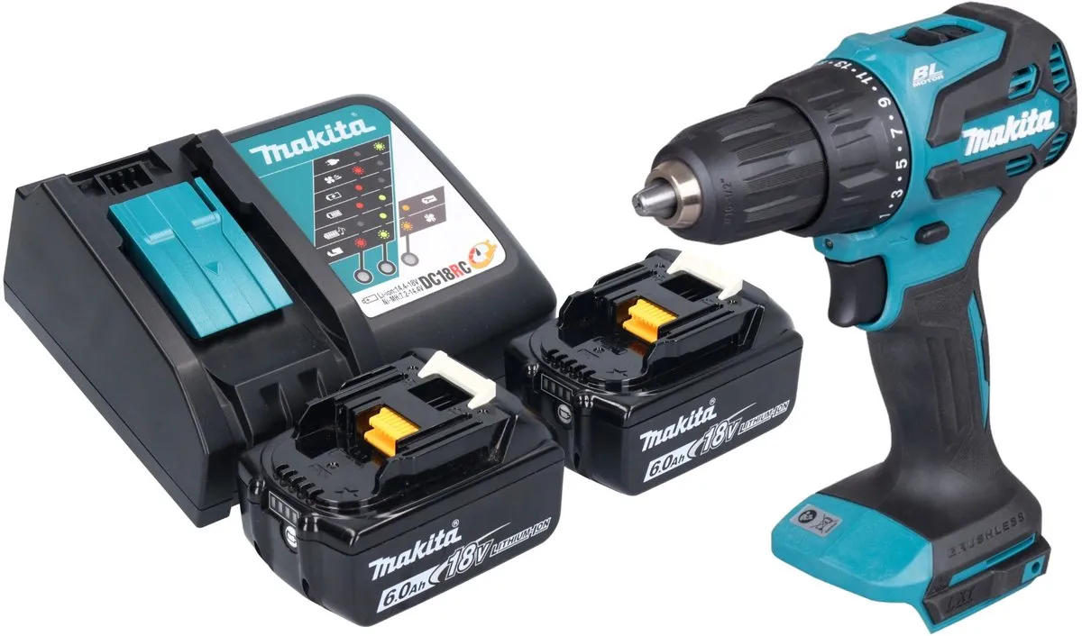 Makita DHP490RG Accu Klopboormachine 18V 65Nm